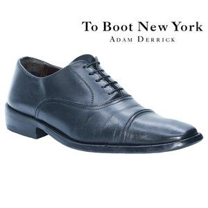 To Boot New York - Leather Lace-Up Oxfords -New Italian Heels - Size 7.5